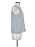 Fabletics 100% Cotton Blue Sleeveless T-Shirt Size M - photo 4