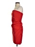 Zara Solid Red Cocktail Dress Size S - photo 5