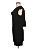 Ruby Rox Solid Black Cocktail Dress Size M - photo 5