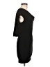 Ruby Rox Solid Black Cocktail Dress Size M - photo 4