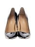 Ivanka Trump 100% Leather Black Blue Heels Size 8 1/2 - photo 2