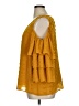 Cato 100% Polyester Yellow 3/4 Sleeve Blouse Size XL - photo 5