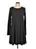Old Navy Solid Gray Casual Dress Size L - photo 1