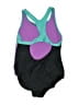 Speedo Color Block Purple One Piece Swimsuit Size 16 - photo 2