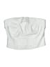 SLA The Label Silver White Tube Top Size M - photo 1