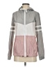Zine 100% Polyester Color Block Pink Windbreaker Size S - photo 1