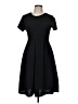 Unbranded Solid Black Casual Dress Size M - photo 1