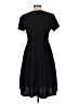 Unbranded Solid Black Casual Dress Size M - photo 2