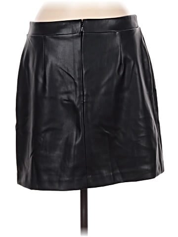 Ann Taylor LOFT Faux Leather Skirt (view 2)