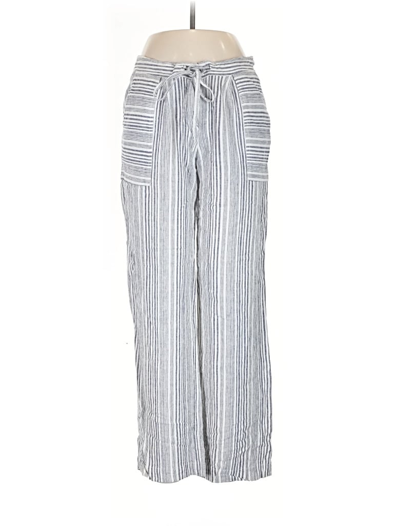 Pre-owned Laundry By Shelli Segal Linen Pants In Blue
