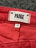 Paige Red Jeans Size 32 waist - photo 7