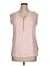 MICHAEL Michael Kors Pink Short Sleeve Blouse Size XL - photo 1