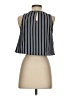 Aqua Black Sleeveless Blouse Size S - photo 2