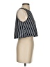 Aqua Black Sleeveless Blouse Size S - photo 4