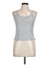 Unbranded 100% Polyester Silver Tank Top Size L - photo 1