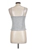 Unbranded 100% Polyester Silver Tank Top Size L - photo 2