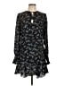 Veronica Beard 100% Silk Black Casual Dress Size 10 - photo 1