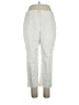 The White House Stripes Ivory Casual Pants Size 14S - photo 1