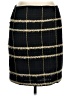 J. McLaughlin Tweed Black Formal Skirt Size 14 - photo 1