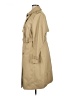 MNG 100% Cotton Tan Trenchcoat Size 1X - photo 5