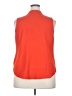 Croft & Barrow 100% Polyester Orange Sleeveless Blouse Size XXL - photo 2