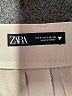 Zara Solid Gray Dress Pants Size S - photo 7