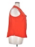 Croft & Barrow 100% Polyester Orange Sleeveless Blouse Size XXL - photo 4