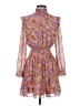 THML 100% Polyester Paisley Purple Cocktail Dress Size XS - photo 1