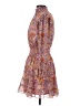 THML 100% Polyester Paisley Purple Cocktail Dress Size XS - photo 5
