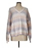 Rafaella Tie-dye Silver Pullover Sweater Size L - photo 1