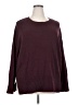 Ann Taylor LOFT Solid Burgundy Pullover Sweater Size XXL - photo 1