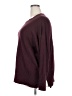 Ann Taylor LOFT Solid Burgundy Pullover Sweater Size XXL - photo 5