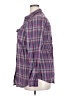 Torrid Plaid Purple Long Sleeve Button-Down Shirt Size 2X Plus (2) - photo 5