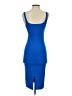 Zara Solid Blue Cocktail Dress Size S - photo 2