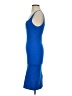 Zara Solid Blue Cocktail Dress Size S - photo 5