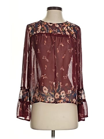 Jolt Long Sleeve Blouse (view 1)