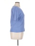 Claudia D. Blue Short Sleeve Top Size XL - photo 4
