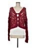 Gilded Intent Red Cardigan Size M - photo 1