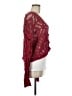 Gilded Intent Red Cardigan Size M - photo 4