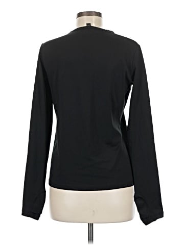 Aqua Long Sleeve Top (view 2)