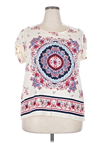 Artisan NY Short Sleeve Blouse (view 1)