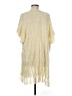 LVS Collections 100% Acrylic Ivory Poncho One size - photo 2