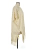 LVS Collections 100% Acrylic Ivory Poncho One size - photo 4