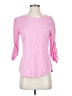 j. society Pink 3/4 Sleeve T-Shirt Size S - photo 1