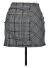 Forever 21 Houndstooth Gray Casual Skirt Size XL - photo 2