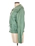 Max Mara Studio 100% Leather Green Teal Leather Jacket Size 12 - photo 5