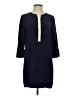 J.Crew Solid Blue Casual Dress Size 4 - photo 1