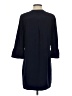 J.Crew Solid Blue Casual Dress Size 4 - photo 2