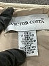 Victor Costa Metallic Tan Formal Skirt Size 10 - photo 4