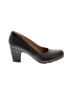 Sofft 100% Leather Black Heels Size 10 - photo 1